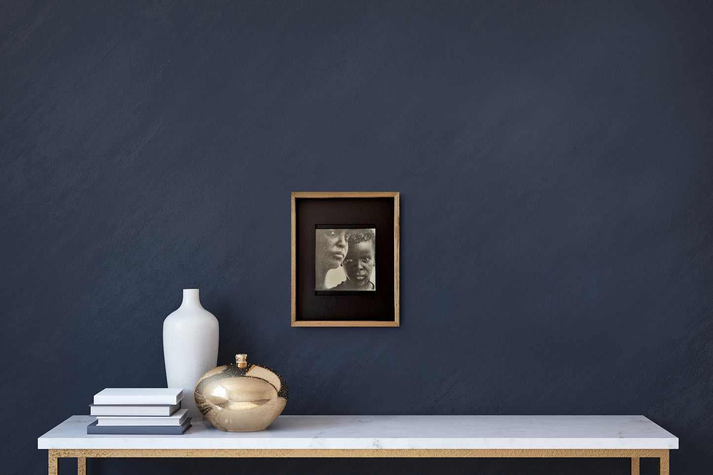 Brothers - black&white drawing