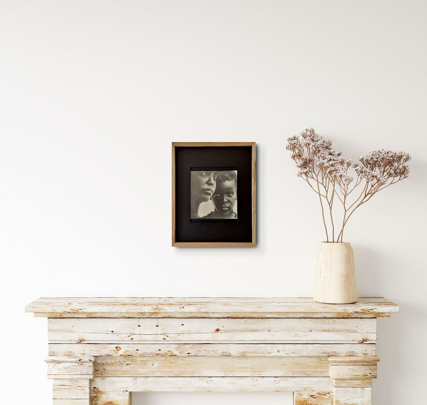 Brothers - black&white drawing