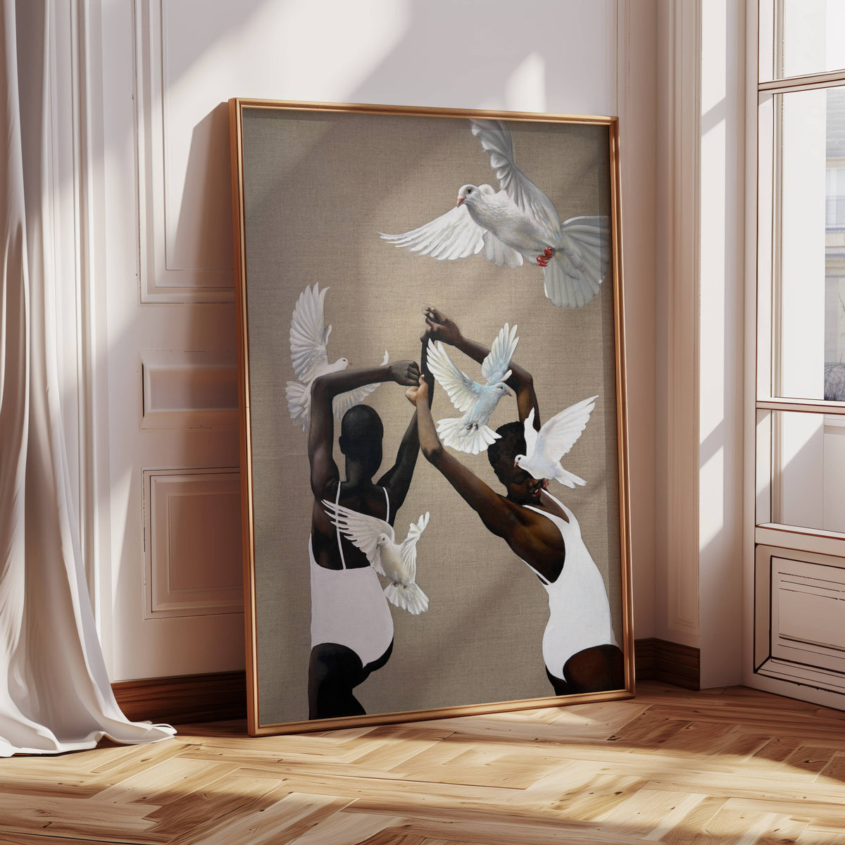 The mirror - painting